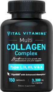 Vital Vitamins Multi Collagen Complex - Grass Fed Blend