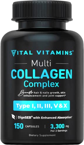 Vital Vitamins Multi Collagen Complex - Grass Fed Blend