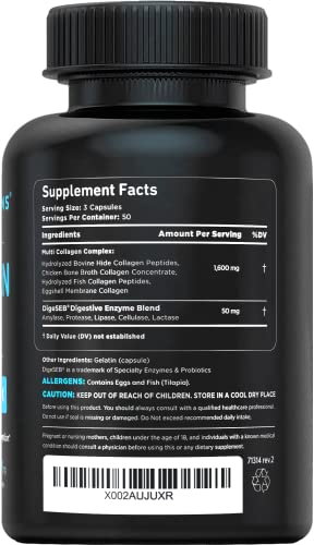 Vital Vitamins Multi Collagen Complex - Grass Fed Blend