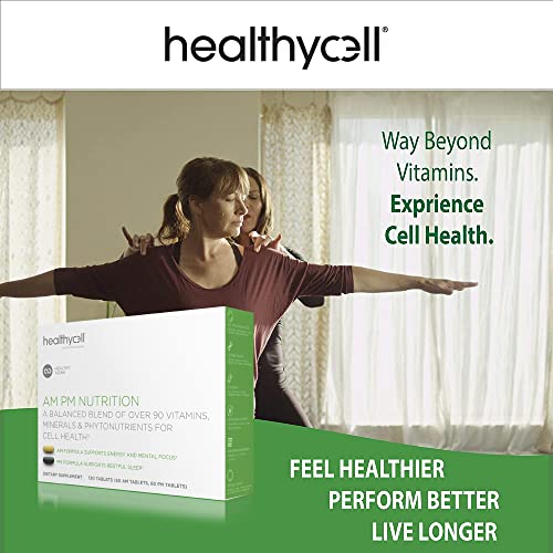 Healthycell AM PM Anti-Aging Multivitamin for Adults