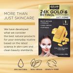 24K Gold Retinol Under Eye Patches – 5 Pairs