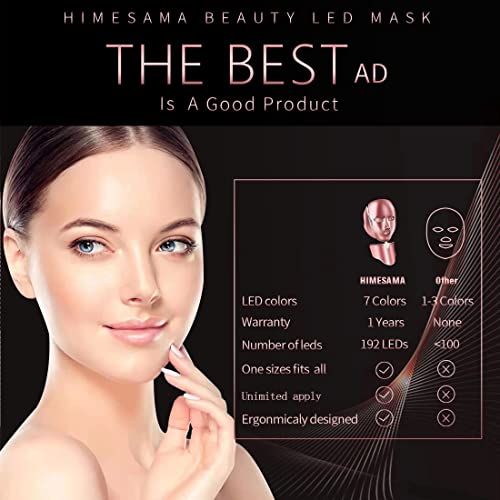 7-Color LED Face Mask for Skin Rejuvenation