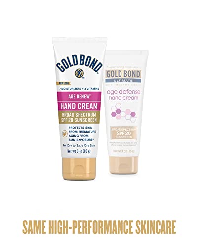 Gold Bond Ultimate Anti-Aging Hand Cream, SPF 20