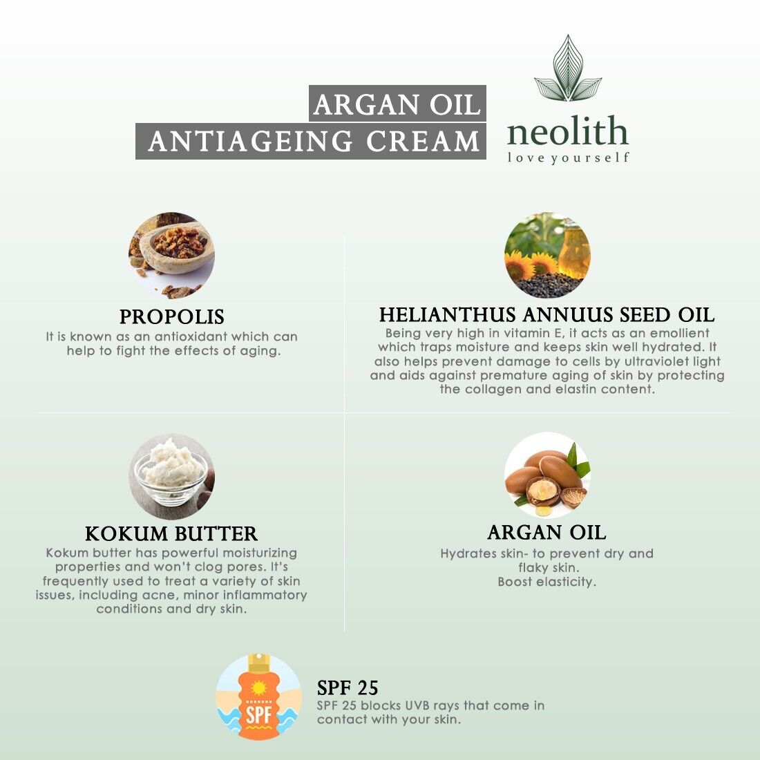 Neolith Anti-Aging Face Cream with Argan Oil