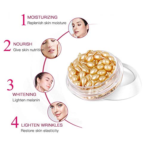 Anti-Aging Serum Capsules with Hyaluronic Acid