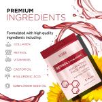 Hydrating Retinol & Hyaluronic Facial Mask - 5 Pack