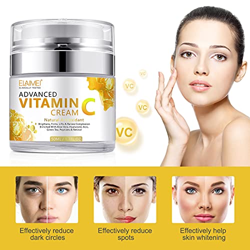 Vitamin C Cream with Hyaluronic Acid & Vitamin E