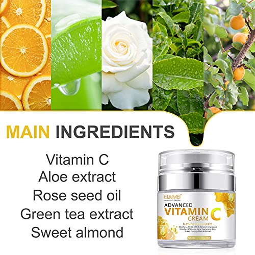 Vitamin C Cream with Hyaluronic Acid & Vitamin E