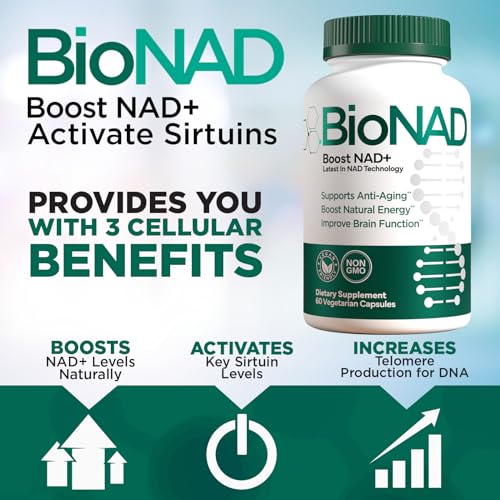 BioNAD NAD+ Booster for Energy and Anti-Aging