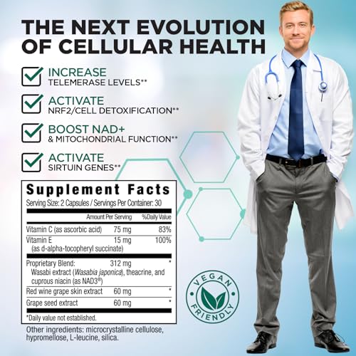 BioNAD NAD+ Booster for Energy and Anti-Aging