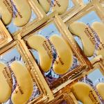Gold Crystal Collagen Eye Masks for Anti-Aging