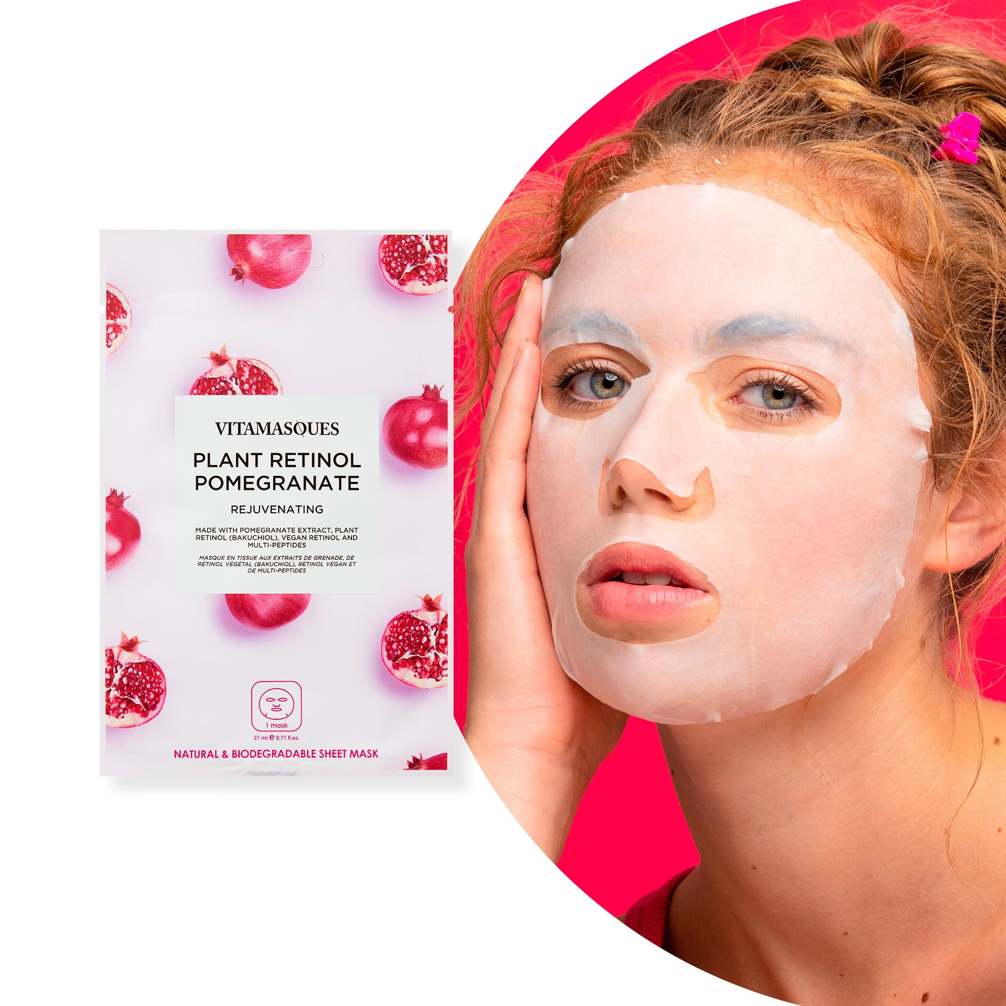 Pomegranate Retinol Rejuvenating Sheet Mask