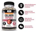 Collagen Peptides 1200mg Capsules for Youthful Skin