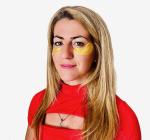 Gold Crystal Collagen Eye Masks for Anti-Aging