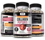 Collagen Peptides 1200mg Capsules for Youthful Skin
