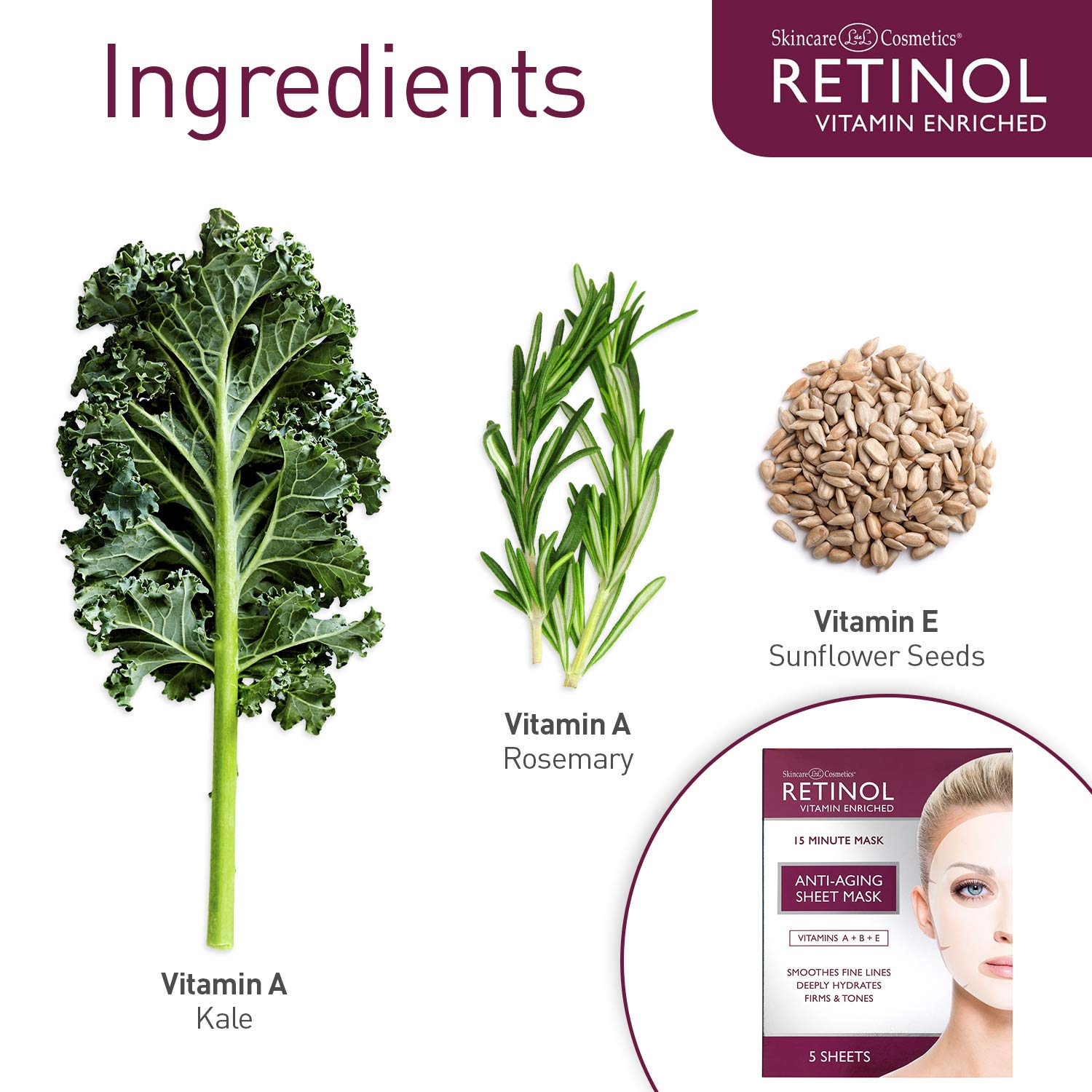 Retinol Anti-Aging Sheet Mask for Youthful Skin