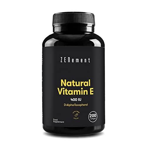 Natural Vitamin E D Alpha Tocopherol 400 IU