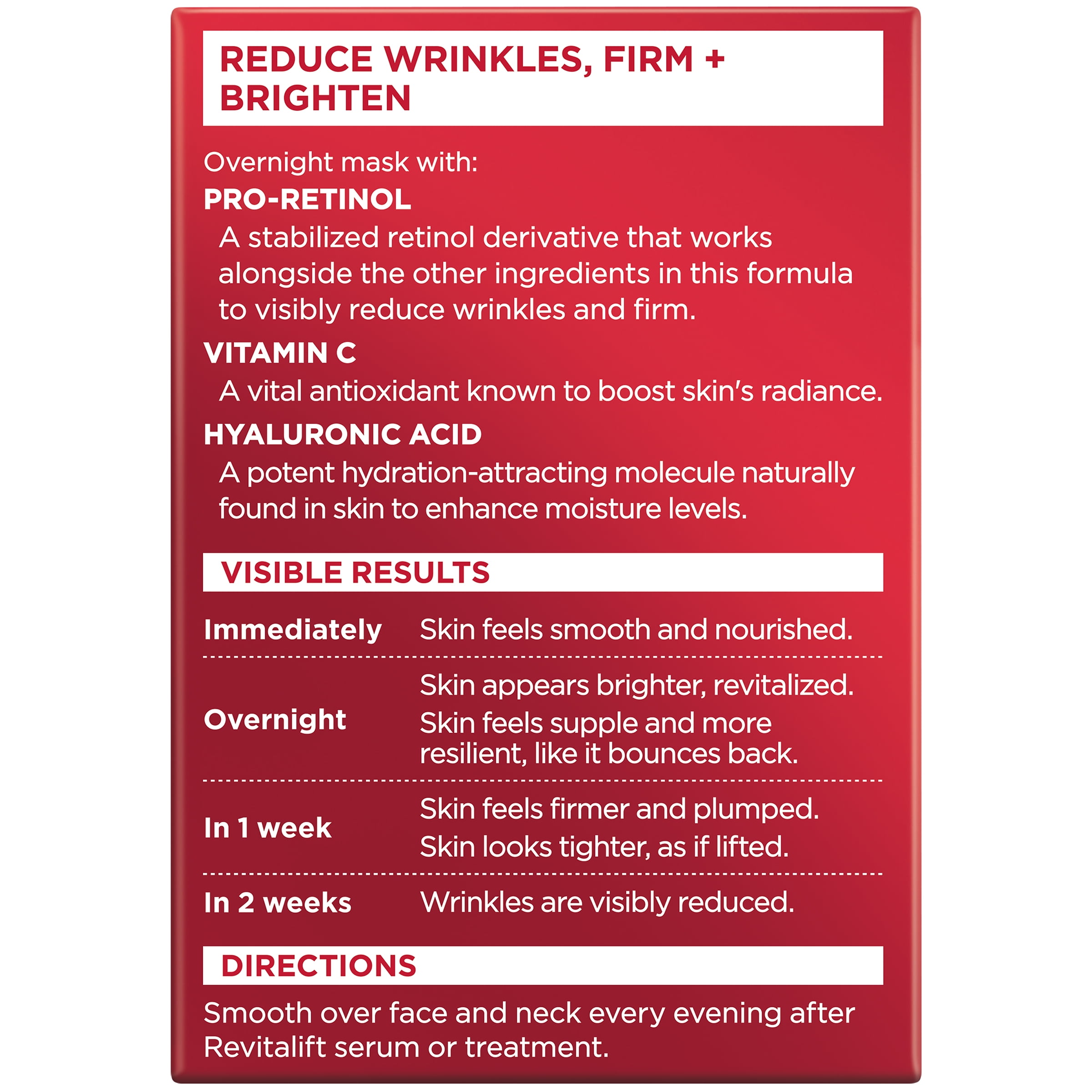 L'Oreal Revitalift Triple Power Night Mask 50 ml