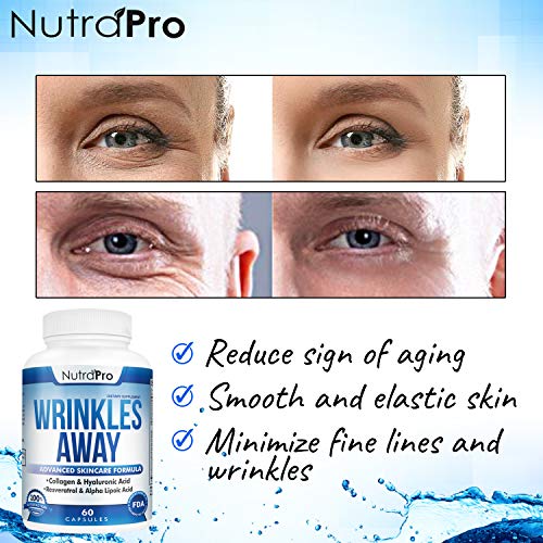NutraPro Ageless Skin Vitamins with Collagen and Resveratrol