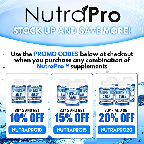 NutraPro Ageless Skin Vitamins with Collagen and Resveratrol