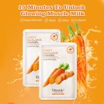 Carrot & Hyaluronic Acid Anti-Aging Face Masks