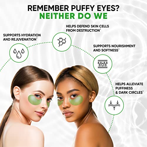Green Tea Collagen Under-Eye Patches for Puffiness