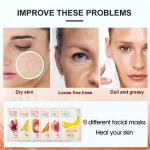 Carrot & Hyaluronic Acid Anti-Aging Face Masks