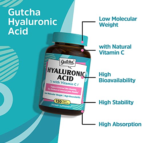 Gutcha Ultra Strength Hyaluronic Acid with Vitamin C