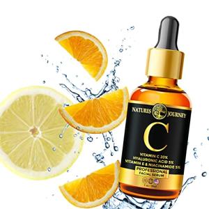 Vitamin C Serum with Hyaluronic Acid for Anti-Aging