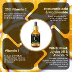 Vitamin C Serum with Hyaluronic Acid for Anti-Aging