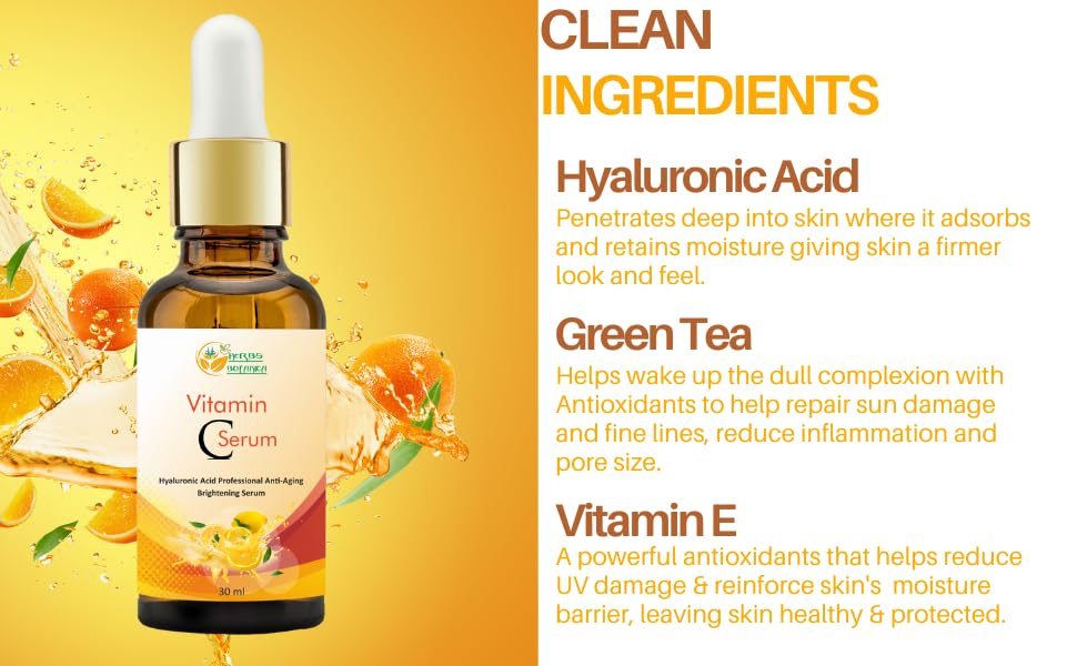 Herbs Botanica Hydrating Vitamin C Serum 1 fl oz
