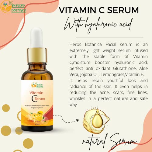 Herbs Botanica Hydrating Vitamin C Serum 1 fl oz