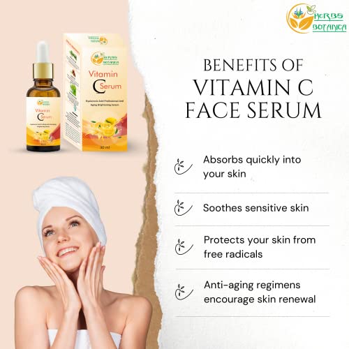 Herbs Botanica Hydrating Vitamin C Serum 1 fl oz