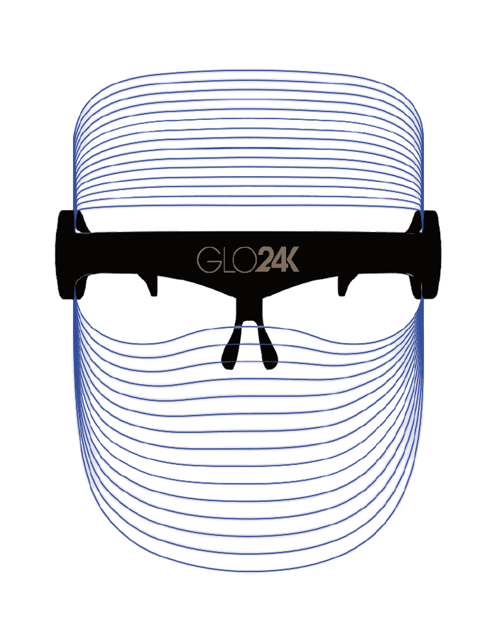Glo24K LED Face Mask for Youthful Skin