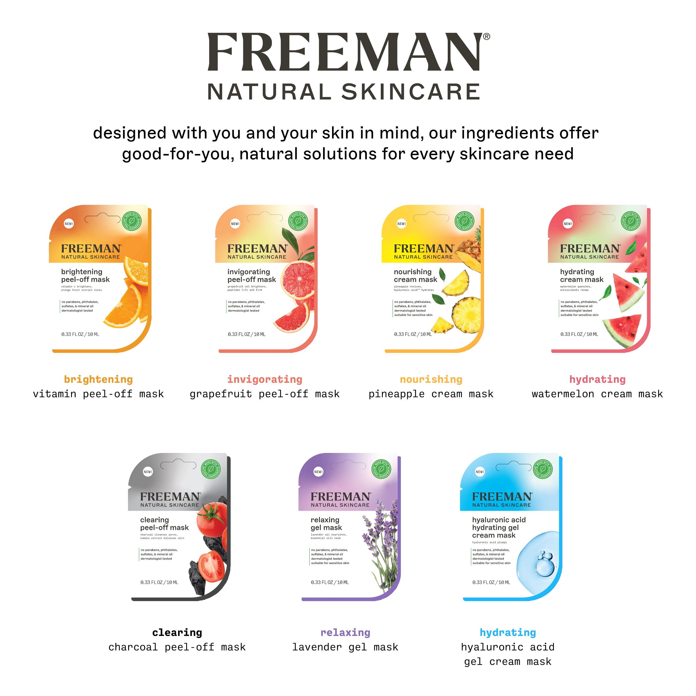 Freeman Charcoal & Tomato Peel-Off Mask