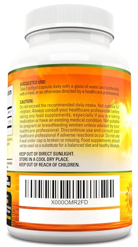 Maximum Strength Vitamin D3, 4,000 IU, 365 Softgels