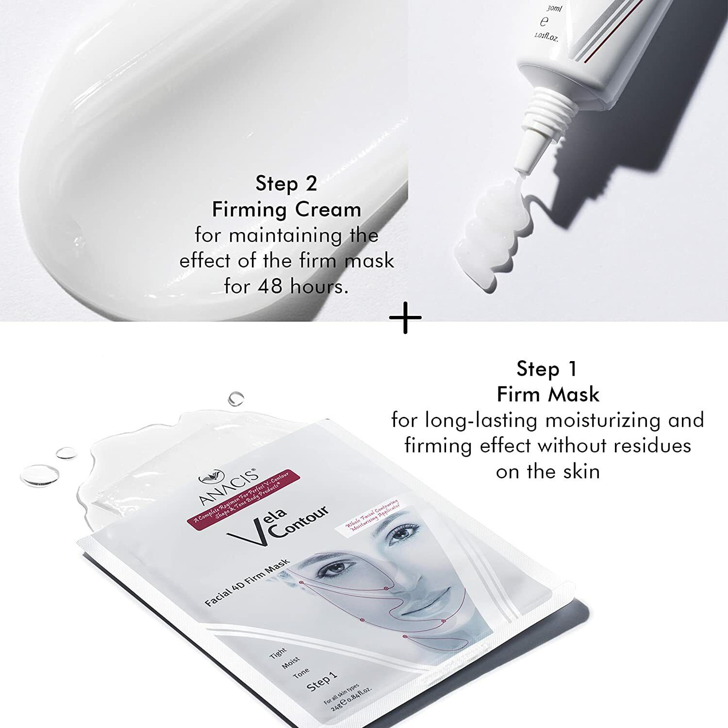 Korean Anti-Aging Face and Neck Firming Set