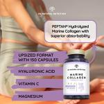 High-Dose Collagen Capsules with Vitamin C & Hyaluronic Acid