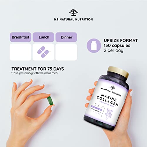 High-Dose Collagen Capsules with Vitamin C & Hyaluronic Acid