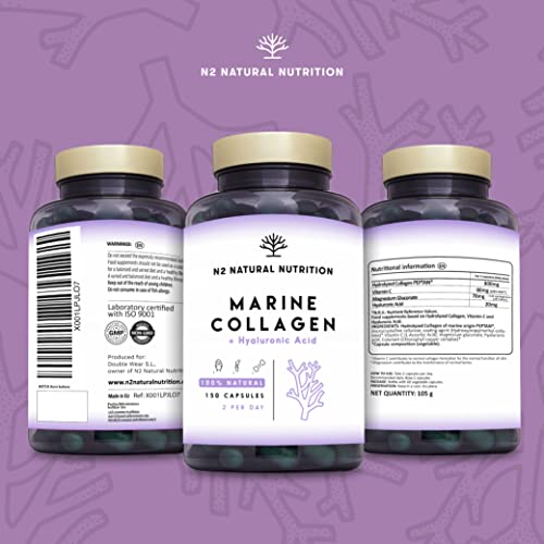 High-Dose Collagen Capsules with Vitamin C & Hyaluronic Acid