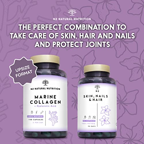 High-Dose Collagen Capsules with Vitamin C & Hyaluronic Acid