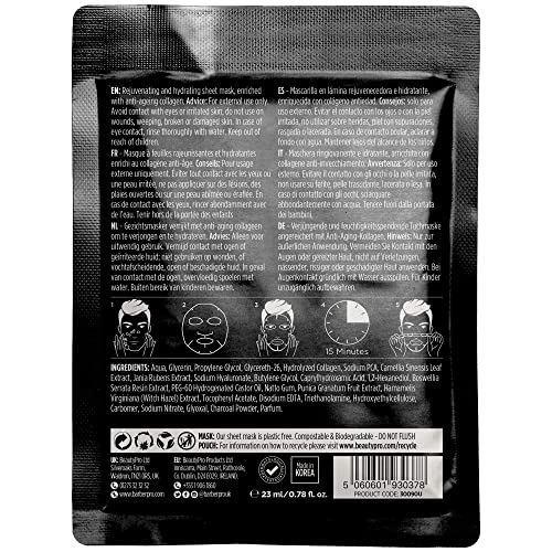 Barber Pro Men's Anti-Aging Sheet Mask