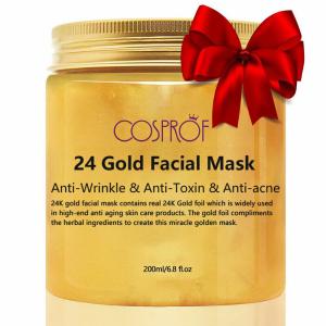 24K Gold Collagen Facial Mask for Firm Skin