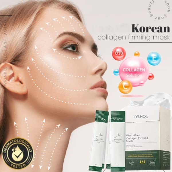 40 PCS Korean Collagen Firming Sleeping Masks