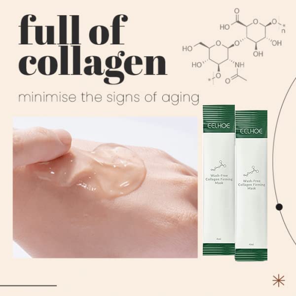 40 PCS Korean Collagen Firming Sleeping Masks