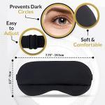 Silk Sleep Mask with Copper Ion Technology