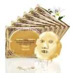 Gold Face Masks with Bio-Collagen for Anti-Aging