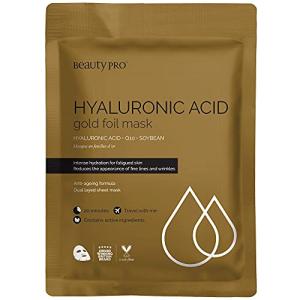 BeautyPro Warming Gold Foil Sheet Mask 25ml