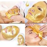 Gold Face Masks with Bio-Collagen for Anti-Aging
