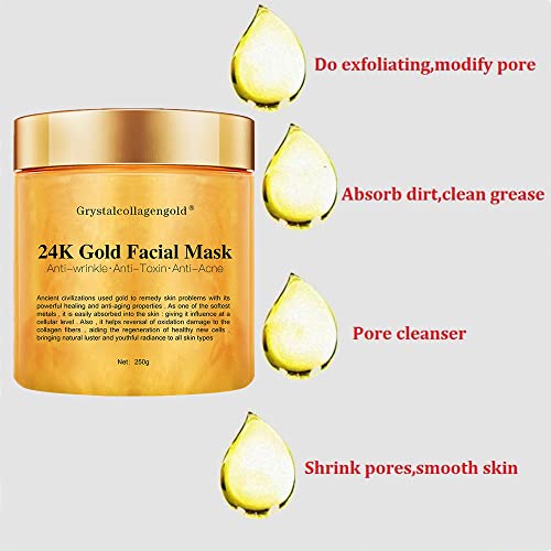 24k Gold Peel Off Mask for Youthful Skin